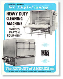 The First Roto-Jet Parts Washer Brochure circa 1969